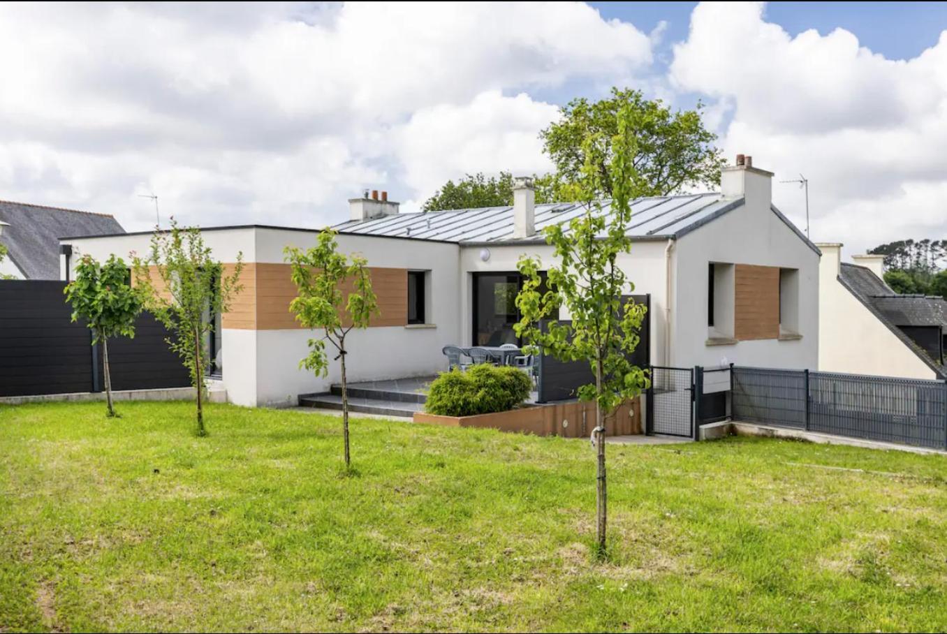 Maison Contemporaine Aux Portes De Brest Bohars Экстерьер фото